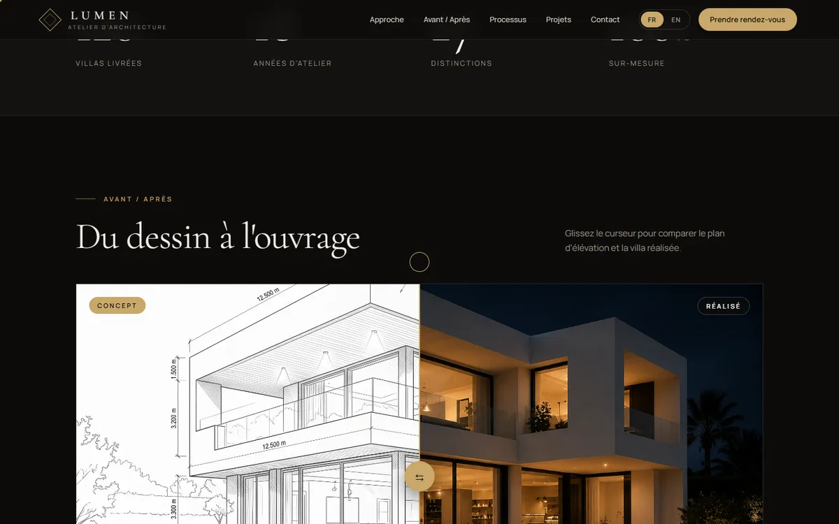 Atelier Lumen — capture d'écran